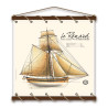 Toile tendue coton le Renard - Aquarelle