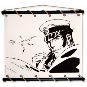 Toile tendue Corto Maltese conseils - 76 x 65 cm