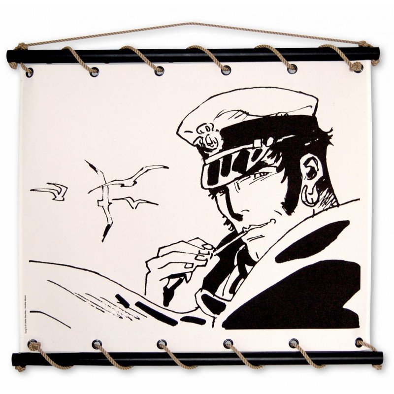 Toile tendue coton Corto Maltese - Conseils