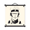 Toile tendue Corto Maltese visage