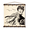 Toile tendue Corto Maltese dans le vent