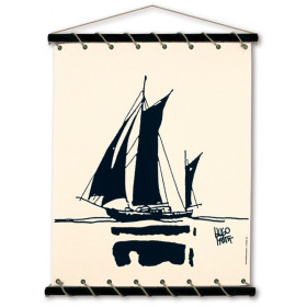 Toile tendue coton Corto Maltese - Itapoa
