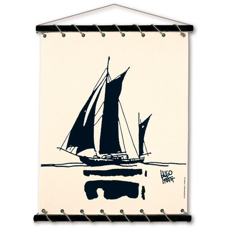 Toile tendue Corto Maltese Itapoa - 95 x 120 cm