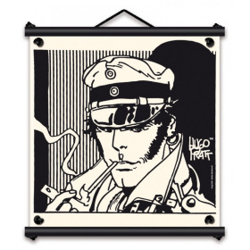 Toile tendue Corto Maltese Siberie - 60 x 60 cm