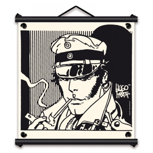 Toile tendue coton Corto Maltese - Siberie Toile tendue coton Corto Maltese - Siberie