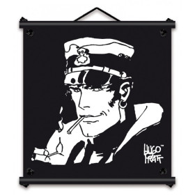 Toile tendue coton Corto Maltese - Smoking