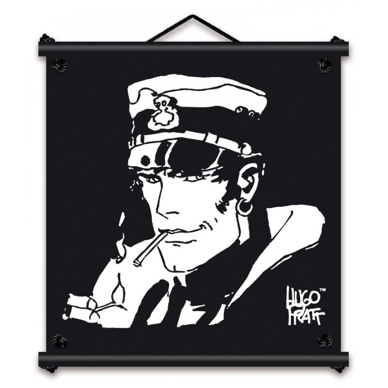 Toile tendue coton Corto Maltese - Smoking