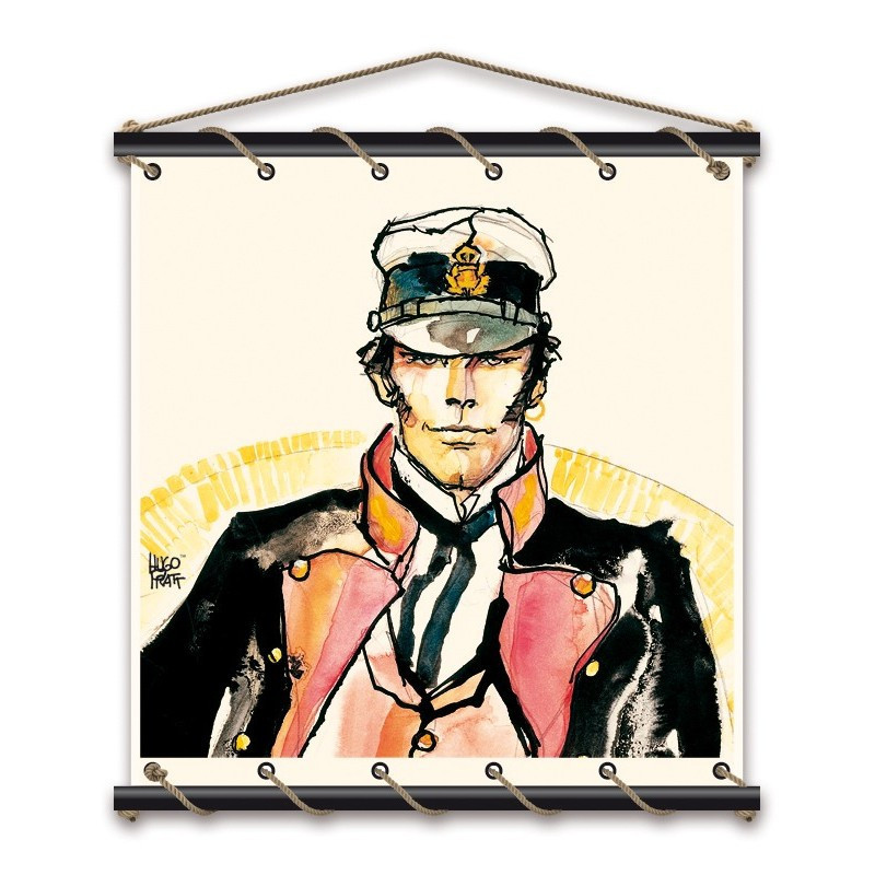 Toile tendue Corto Maltese balade