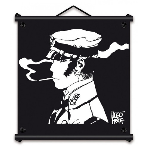 Toile tendue coton Corto Maltese - Rencontre Toile tendue coton Corto Maltese - Rencontre