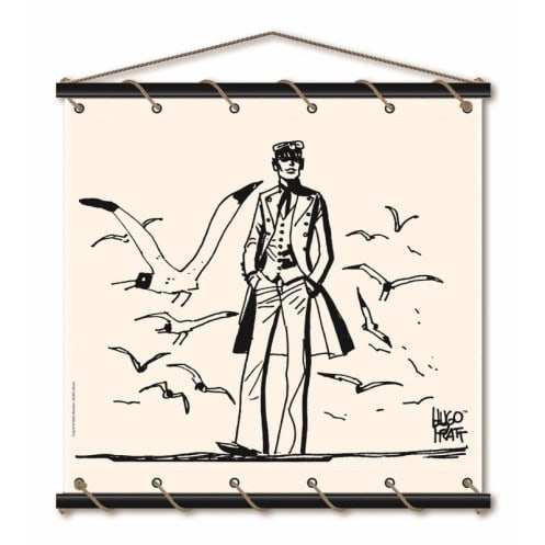 Toile tendue Corto Maltese mer de nord