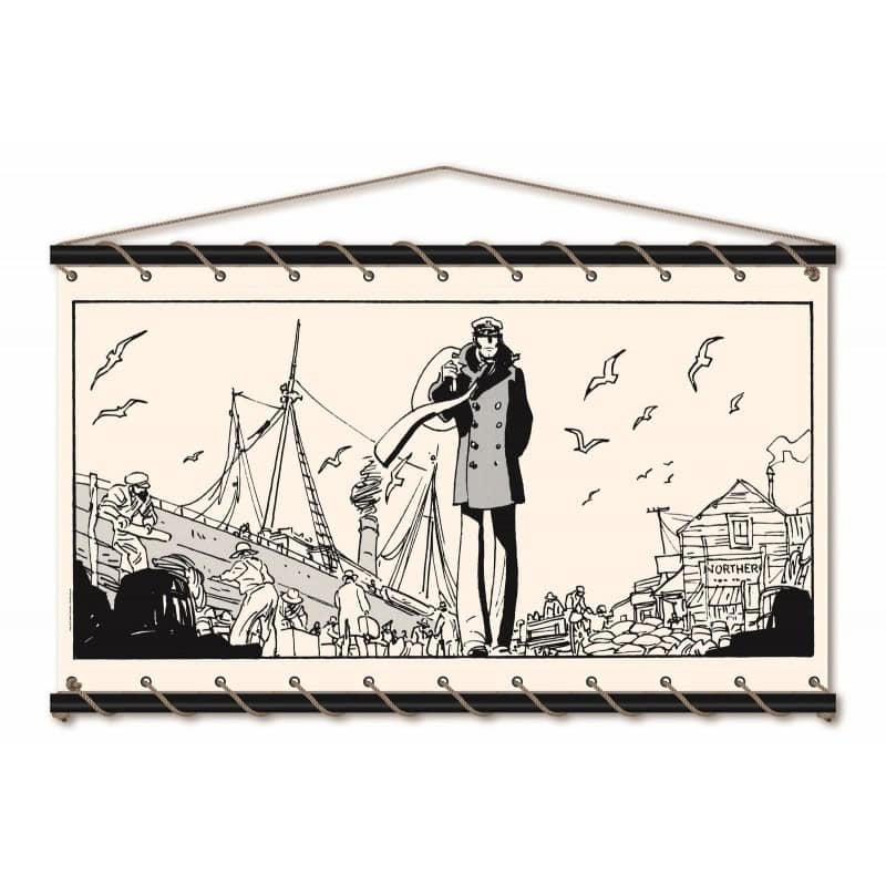 Toile tendue coton Corto Maltese - Alaska
