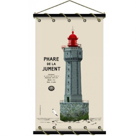 Toile tendue phare de la Jument