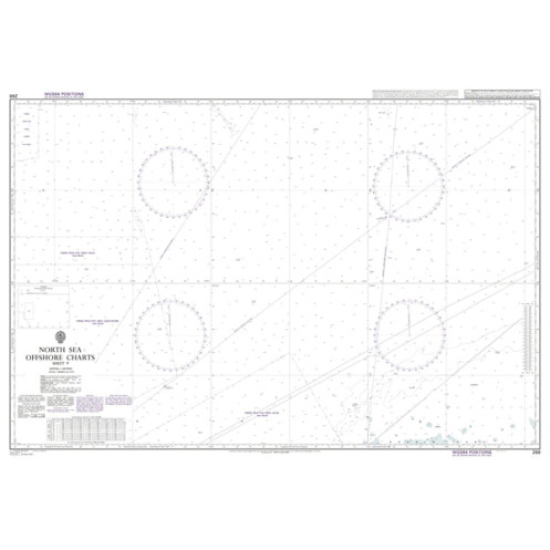 Admiralty Raster ARCS - 268 - North Sea Offshore Charts Sheet 9