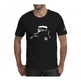 Tee shirt Corto Maltese - Nocturne - manches courtes noir