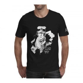 Tee shirt Corto Maltese - Sibérie - noir - manches courtes