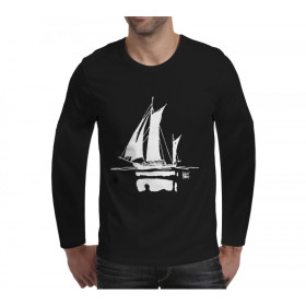 Tee shirt Corto Maltese - Itapoa - manches longues noir