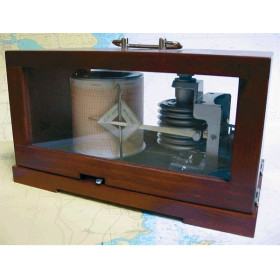 Barograph Fischer Mahogany