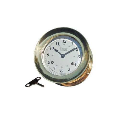 Horloge Atlantis 8 jours avec cycle de 8 sonneries - 4" - laiton Horloge Atlantis 8 jours avec cycle de 8 sonneries - 4" - laiton