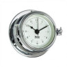 Endurance II quartz clock chrome