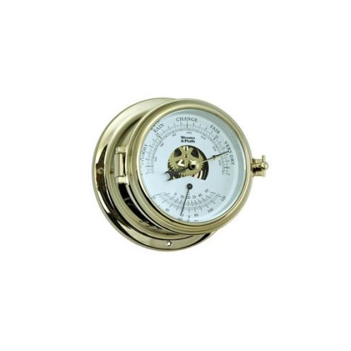 Endurance II barometer & thermometer brass