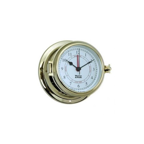 Endurance II 115 quartz clock tide & time brass