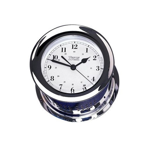 Chrome plated Atlantis quartz clock