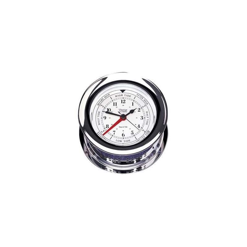 Chrome plated Atlantis time & tide clock