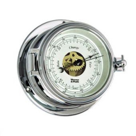 Endurance II quartz barometer chrome