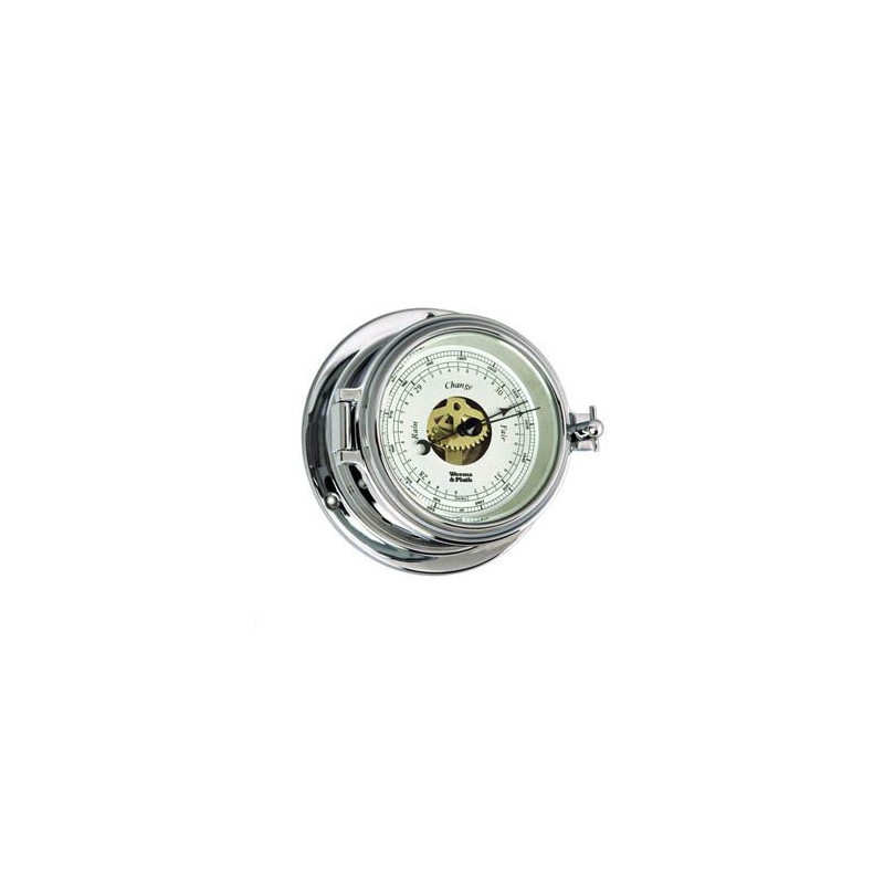 Endurance II quartz barometer chrome