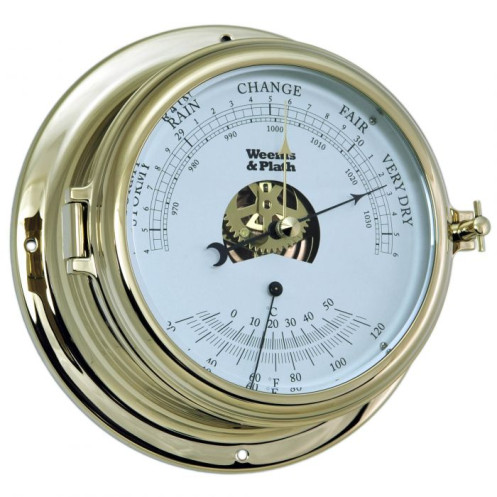 Endurance II 135 brass barometer & thermometer Endurance II 135 brass barometer & thermometer