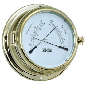 Thermomètre et hygromètre Endurance II 135 (ouverture frontale) - laiton