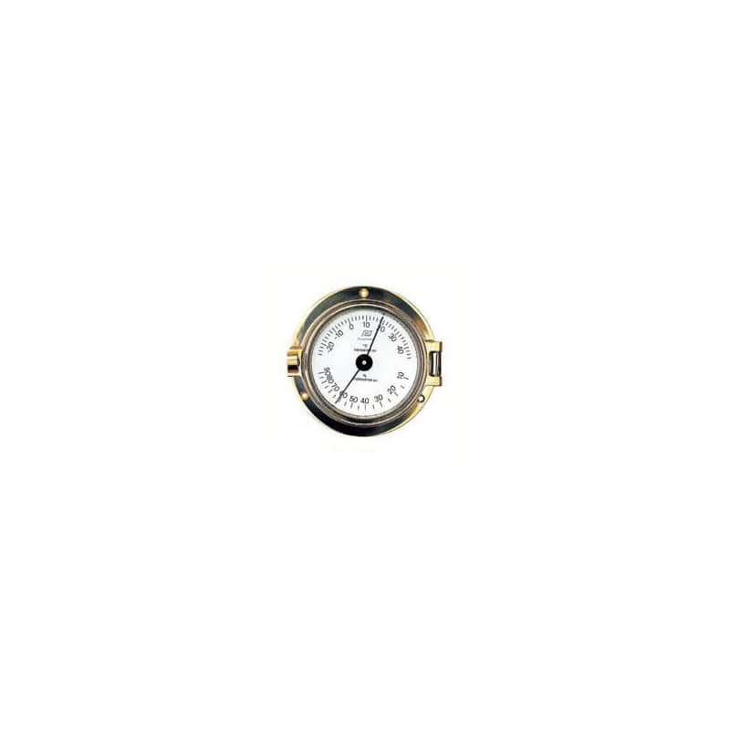 Plastimo Thermometer and Hygrometer - 3" - Brass