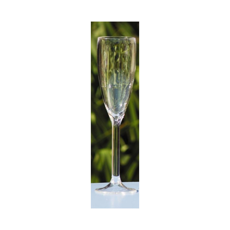 Fiji polycarbonate champagne flute