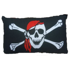 Pirate bandana cushion