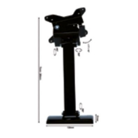 Support écran articulé 3 axes (long 27,5 cm)