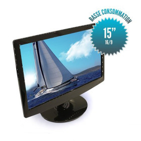 Ecran 15" - Seatronic - LED - 12 Volts - Format 16/9