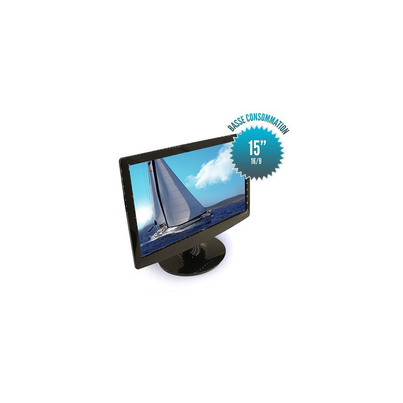 15" screen - Seatronic - LED - 12 Volts - 16/9 format