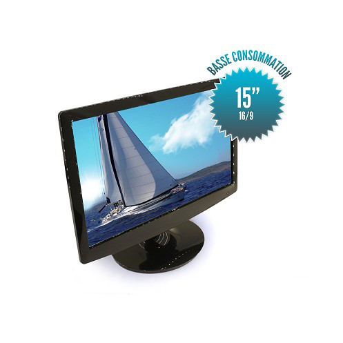 15" screen - Seatronic - LED - 12 Volts - 16/9 format