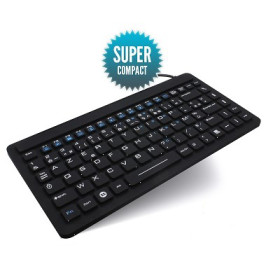 Clavier étanche rigide filaire compact - Seatronic - USB - IP68 - 272 x 135 mm