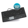 Clavier étanche super compact - Seatronic - IP68 - 220 x 110 mm - avec Touchpad