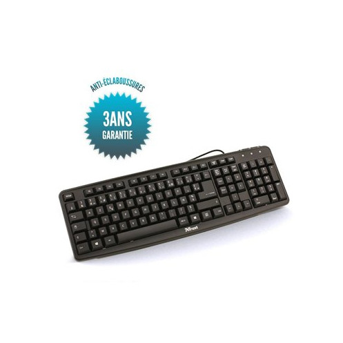 ISB Wired Rigid Splashproof Keyboard