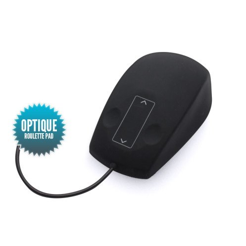 Waterproof Optical Mouse with Scroll Wheel