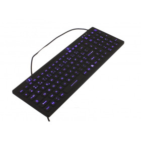 Backlit Rigid Waterproof Keyboard