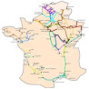 Fluviacarte n°5 - Canal de Garonne, la Garonne - de Toulouse à l'Atlantique par le canal de la Garonne