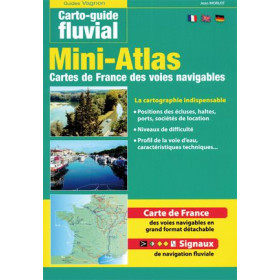 Carto-guide fluvial - N°1 - Mini-Atlas des voies navigables