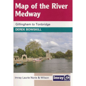 Imray - Map of the Upper Reaches of The River Medway