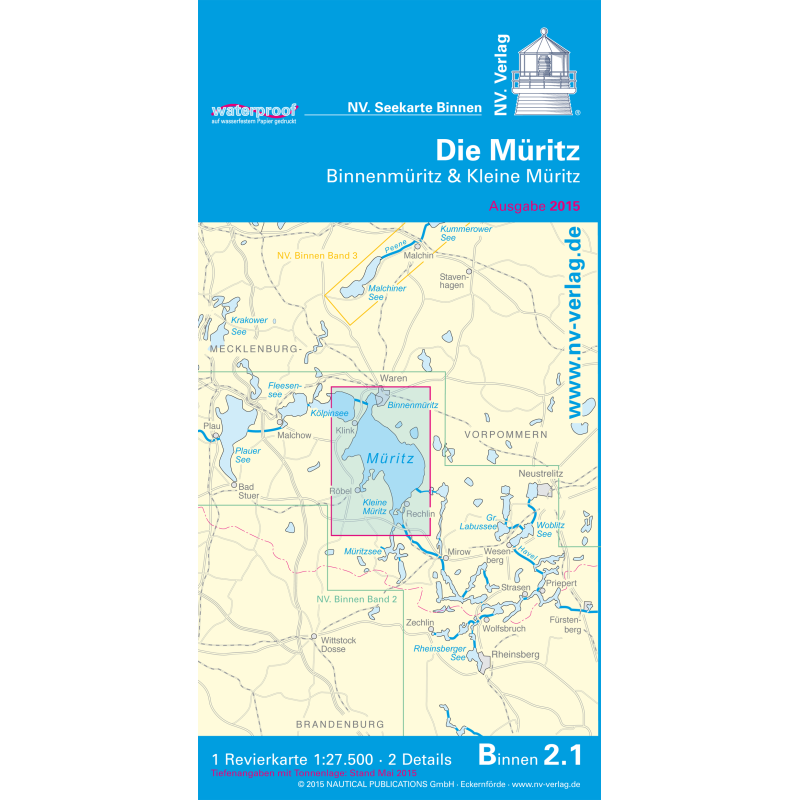 NV Charts - NV Binnen 2.1 - Die Müritz