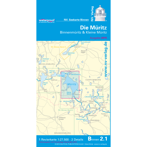 NV Charts - NV Binnen 2.1 - Die Müritz