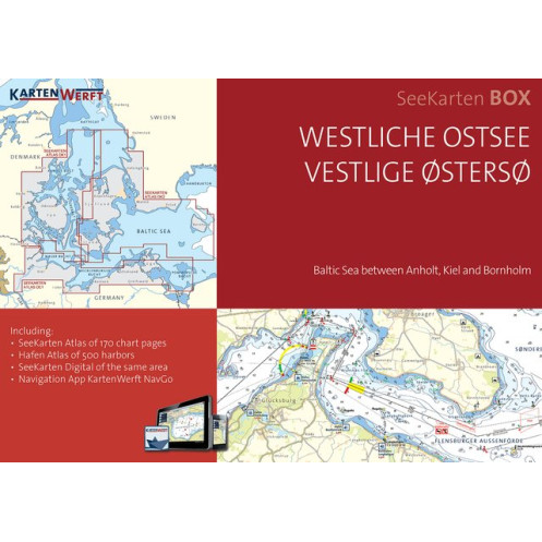 KartenWerft - Seekarten box - Westliche Ostsee KartenWerft - Seekarten box - Westliche Ostsee
