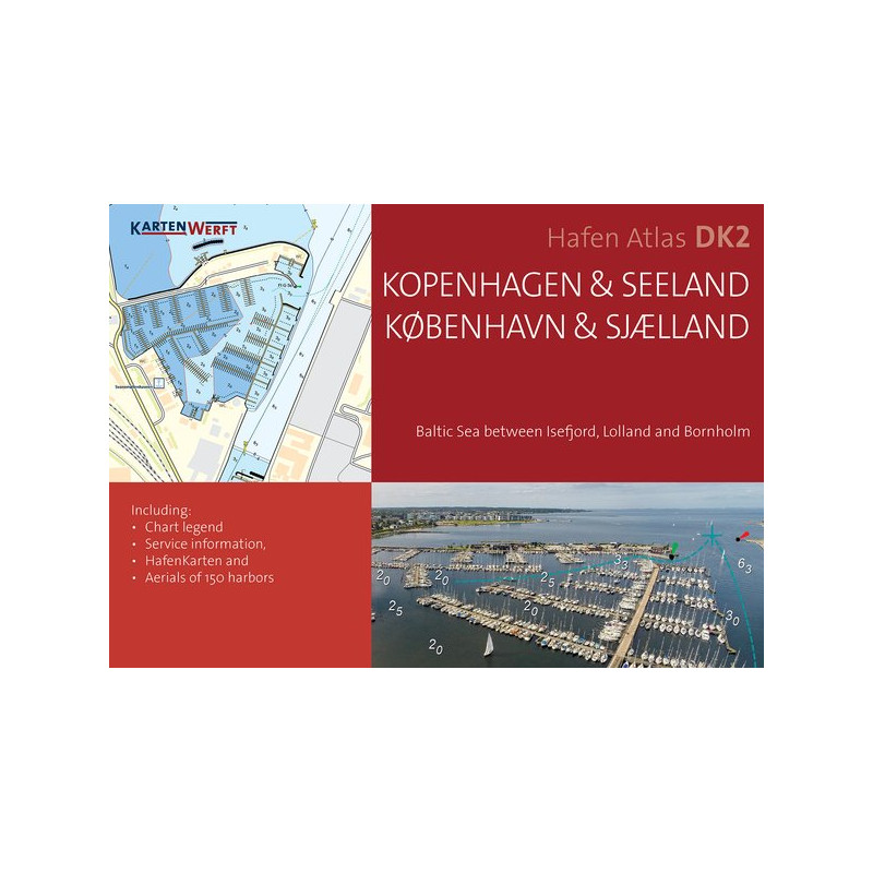 KartenWerft - SeeKarten Atlas DK2 - Kopenhagen & Seeland